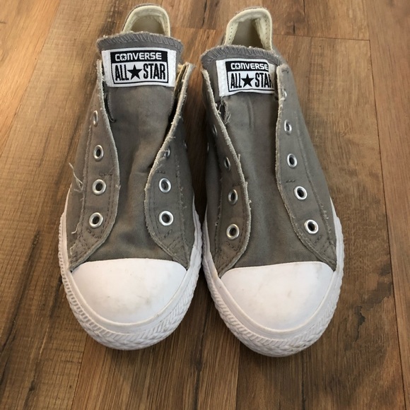 Grey fabric converse 3Y - Picture 2 of 4